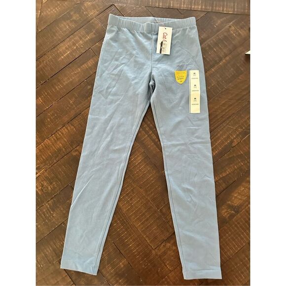 Cat & Jack Blue Girls Stretch Leggings Size 8 Medium New - Picture 1 of 4